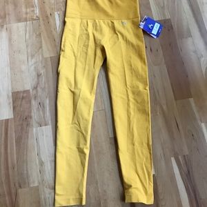 JOYLAB SEAMLESS KNIT MID RISE LEGGING SMALL